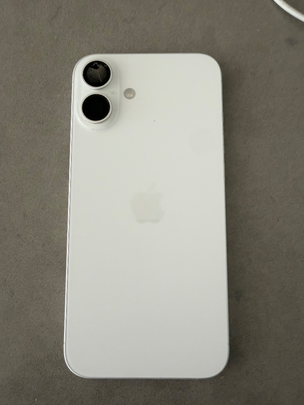 *** Apple iPhone 16 Plus - 256 GB -  White - Unlocked - Original Owner with case